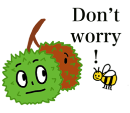 A little marimo chan and chom chom sticker #10768443