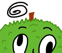 A little marimo chan and chom chom sticker #10768447