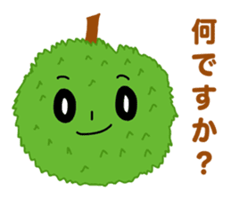 A little marimo chan and chom chom sticker #10768460