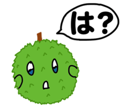 A little marimo chan and chom chom sticker #10768464