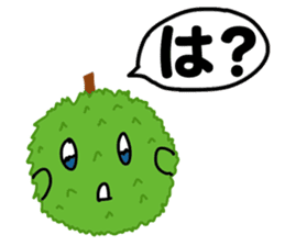 A little marimo chan and chom chom sticker #10768464