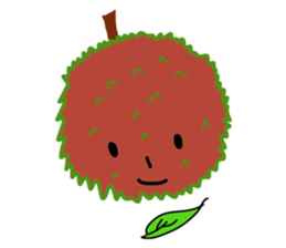 A little marimo chan and chom chom sticker #10768467