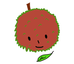 A little marimo chan and chom chom sticker #10768467