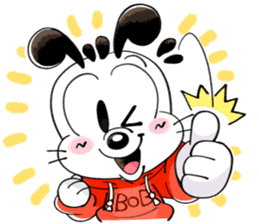 BOBDOG! --Many faces of emotion-- sticker #10769312