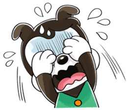 BOBDOG! --Many faces of emotion-- sticker #10769336