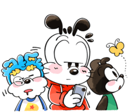 BOBDOG! --Many faces of emotion-- sticker #10769339