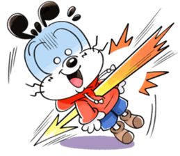 BOBDOG! --Many faces of emotion-- sticker #10769345