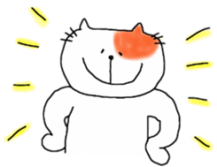 Hilarious cat of Ten sticker #10769474