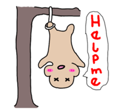 Fat Squirrel girl sticker #10769568