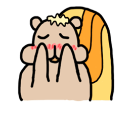 Fat Squirrel girl sticker #10769573