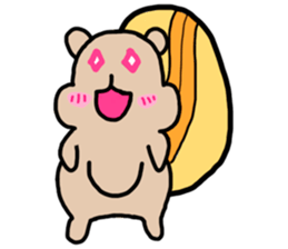 Fat Squirrel girl sticker #10769575