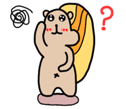 Fat Squirrel girl sticker #10769581