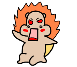 Fat Squirrel girl sticker #10769582