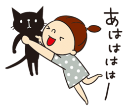 Black cat Monroe special anniv. version sticker #10769945