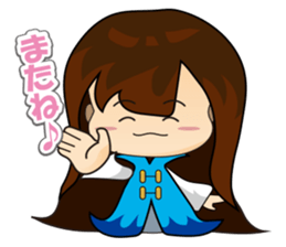 slash yuki-chan sticker #10770192