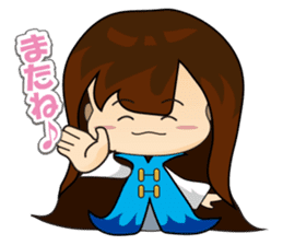 slash yuki-chan sticker #10770192