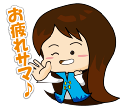 slash yuki-chan sticker #10770195