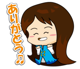 slash yuki-chan sticker #10770196