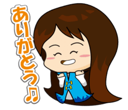 slash yuki-chan sticker #10770196