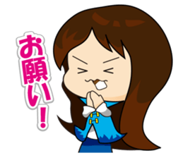 slash yuki-chan sticker #10770200