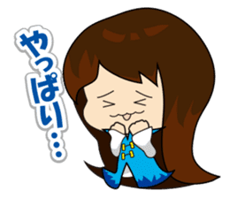 slash yuki-chan sticker #10770208