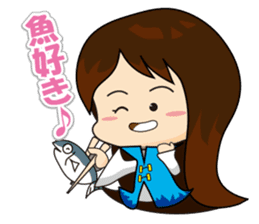 slash yuki-chan sticker #10770211