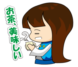 slash yuki-chan sticker #10770216