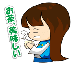slash yuki-chan sticker #10770216