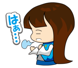 slash yuki-chan sticker #10770217