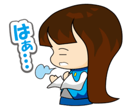 slash yuki-chan sticker #10770217