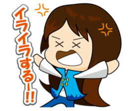 slash yuki-chan sticker #10770221