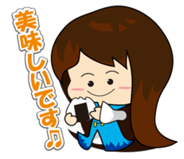 slash yuki-chan sticker #10770224