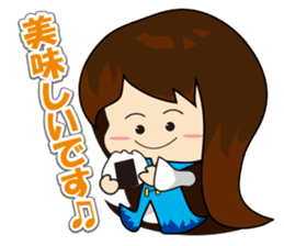 slash yuki-chan sticker #10770224