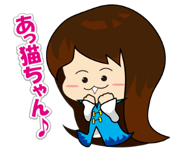 slash yuki-chan sticker #10770225