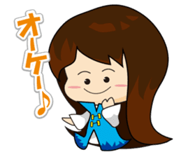 slash yuki-chan sticker #10770226