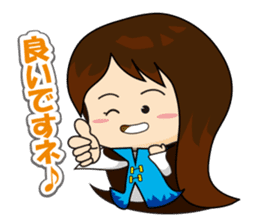 slash yuki-chan sticker #10770227