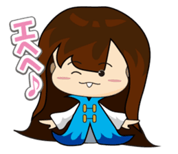slash yuki-chan sticker #10770229