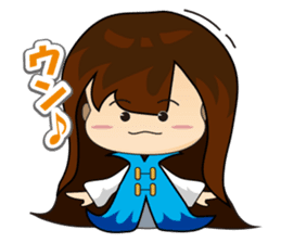 slash yuki-chan sticker #10770230