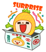 Pineapple people Wang Bao sticker #10770675
