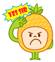 Pineapple people Wang Bao sticker #10770678