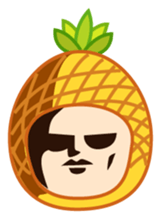 Pineapple people Wang Bao sticker #10770680