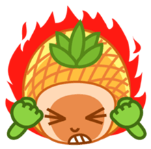 Pineapple people Wang Bao sticker #10770681
