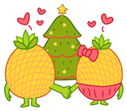 Pineapple people Wang Bao sticker #10770687