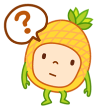 Pineapple people Wang Bao sticker #10770692