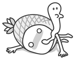 Pineapple people Wang Bao sticker #10770696