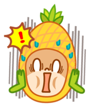 Pineapple people Wang Bao sticker #10770699