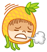 Pineapple people Wang Bao sticker #10770701