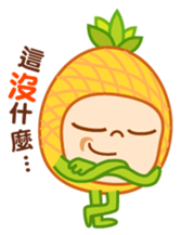 Pineapple people Wang Bao sticker #10770707