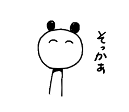 long and narrow animals sticker #10770968