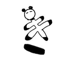 long and narrow animals sticker #10770987